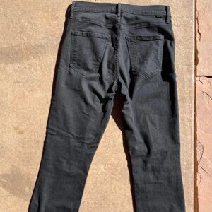 Mid Rise Dazzler Ankle Step Fray